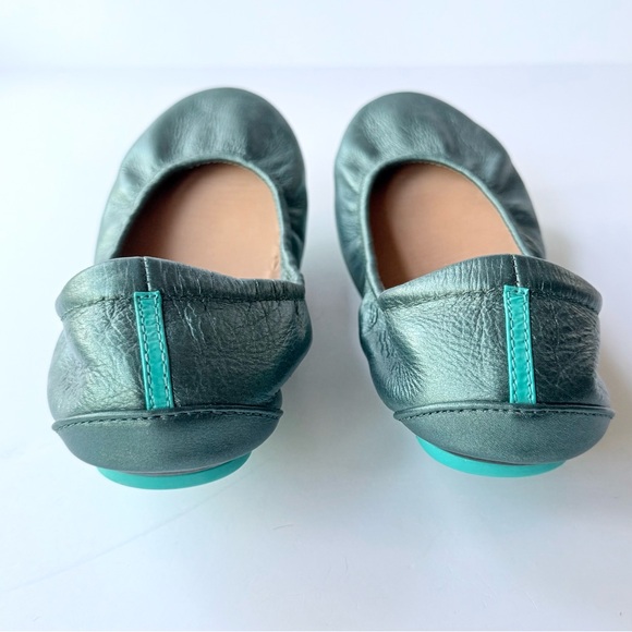 NWOB Tahitian Pearl Tieks Leather Ballet Flats Size 8 - Picture 7 of 11